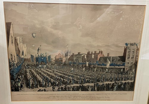 Lot 9 - G Scharf after J P Hunter 'Market Place,...