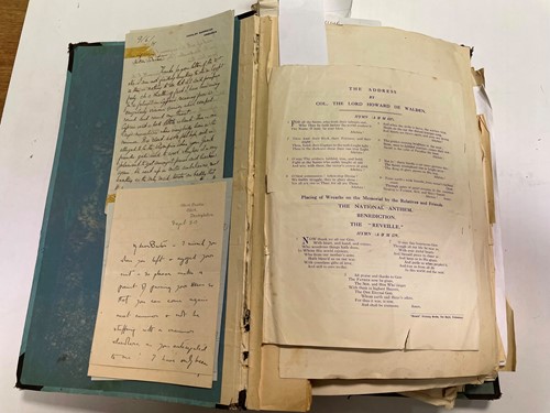 Lot 340 - A large and historically important archive of...