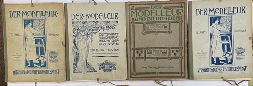 Lot 336 - Der Modelleur. Zeitschrift für decorative...