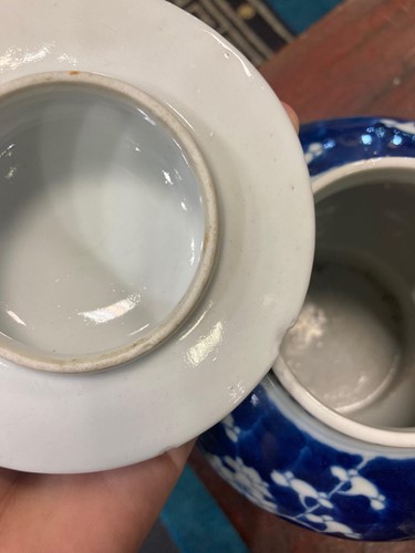 Lot 47 - A group of five Chinese blue and white porcelain vases, Qing Dynasty, 19th century