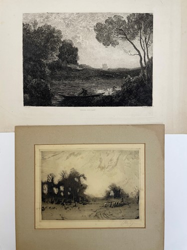 Lot 32 - Theophile Chauvel after Corot