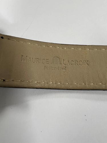 Lot 402 - Maurice Lacroix - A steel 'Masterpiece Double Retrograde GMT' wristwatch