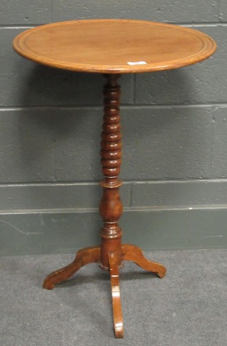 Lot 340 - A 19th Century continental circular table on...