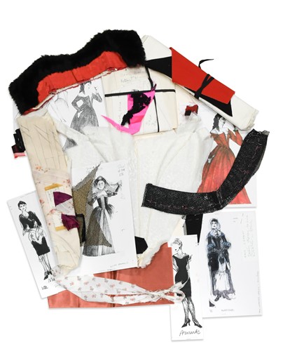 Lot 389 - Norma Whittard (1936-) an extensive collection of costume and set fabric and paper patterns