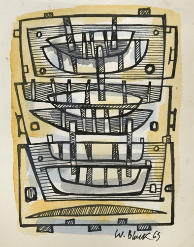 Lot 484 - William Black (20th century)