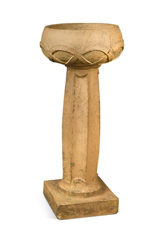 Lot 216 - Archibald Knox for Liberty & Co., a stoneware jardiniere