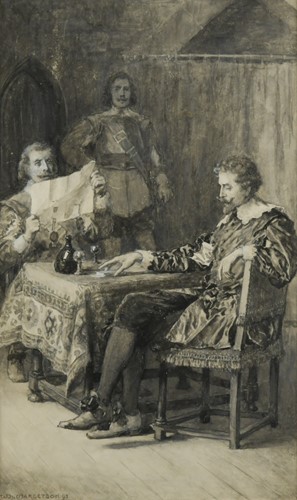 Lot 240 - William Henry Margetson RI (1861-1940)