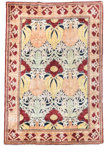 Lot 188 - In the manner of C. F. A. Voysey, a large wool carpet, 20th century
