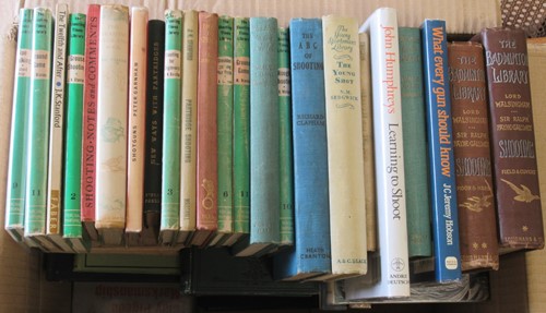 Lot 392 - Books on shooting and guns, mainly shotgun...