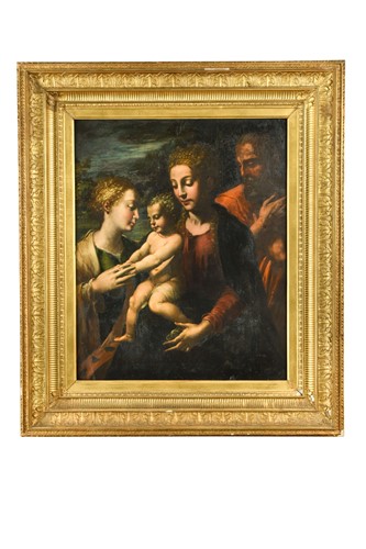 Lot 42 - Late 16th century follower of Girolamo Francesco Maria Mazzola, called Parmigianino