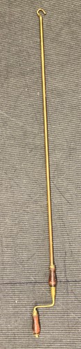 Lot 436 - A shop keepers awning winder 160cm long