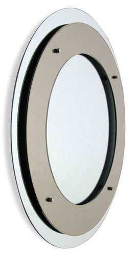 Lot 295 - Max Ingrand (1908-1969) for Fontana Arte, a circular wall mirror, circa 1960s
