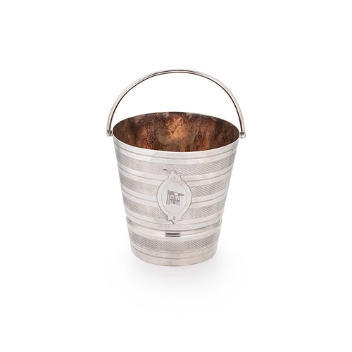 Lot 460 - An early 20th century silver plated ice pail
