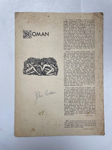 Lot 316 - ARDEN (John; 1930-2012, English playwright)