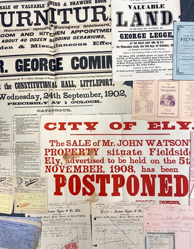 Lot 328 - A collection of local business ephemera