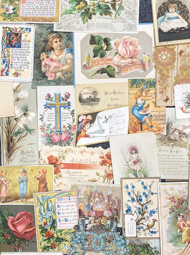 Lot 335 - Greetings cards, Victorian and later