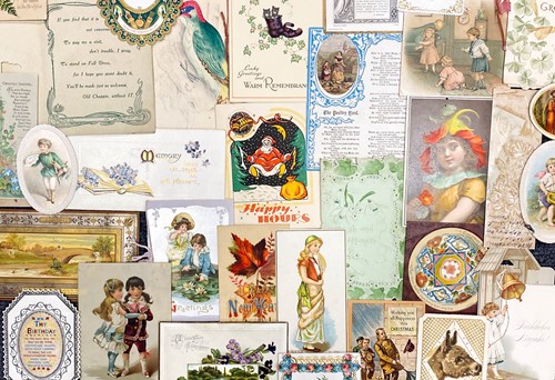 Lot 336 - Greetings cards, Victorian and later