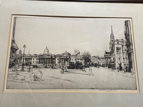 Lot 35 - Nathaniel Sparks (1880-1956) Trafalgar Square,...