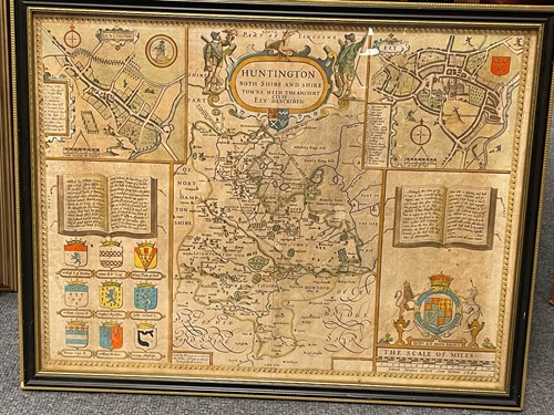 Lot 59 - Huntingdonshire county maps