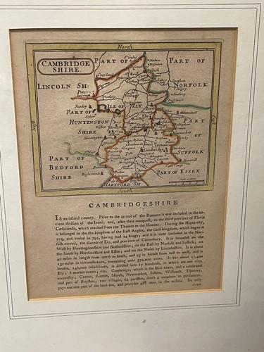 Lot 60 - Cambridgeshire and Huntingdonshire county maps