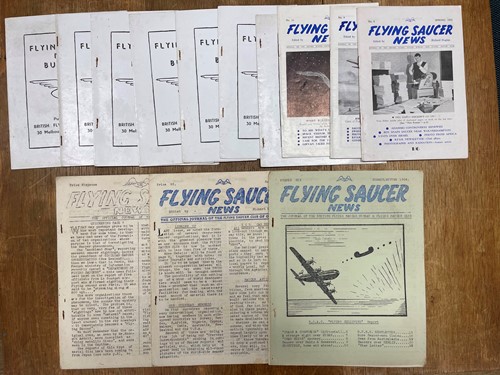 Lot 321 - Early UFO magazines, 1950s and later