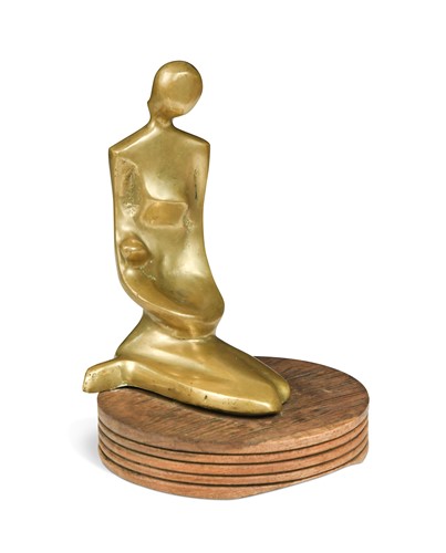 Lot 126 - A mid-century bronze group