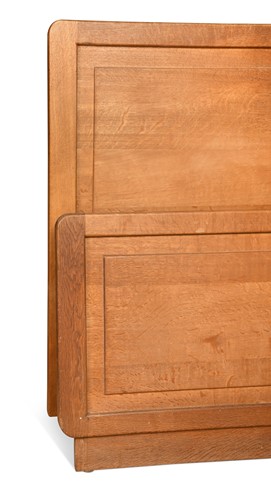 Lot 218 - W.H.Russell for Gordon Russell, a pair of English Modernist oak 'Ilmington' single beds