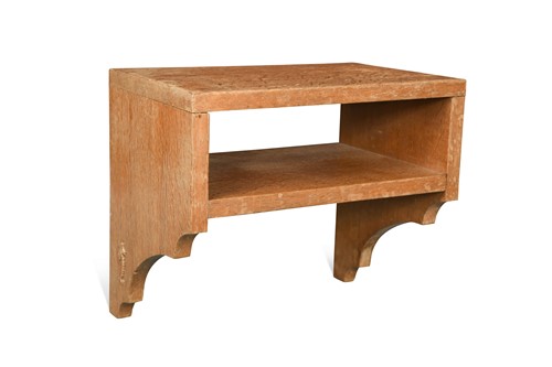 Lot 220 - A Michael ''Seahorse'' Riley Oak wall bracket