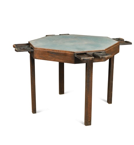 Lot 238 - A Heal's Art Deco oak card table