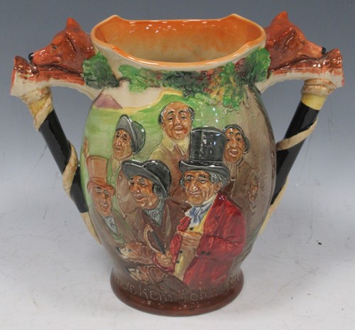 Lot 13 - A Royal Doulton D'ye Ken John Peel limited...