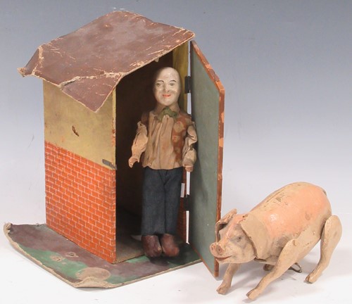 Lot 25 - Early 20th century French or Belgian painted...