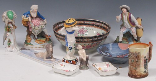 Lot 28 - Samson porcelain punch-type bowl, Royal...