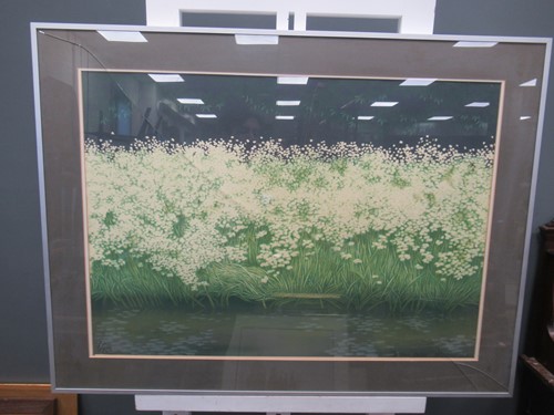 Lot 268 - Jean-Paul Vroom Waterside silkscreen print...