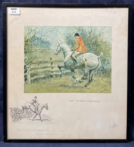 Lot 113 - Charles Johnson Payne 'Snaffles' (British, 1884-1967)