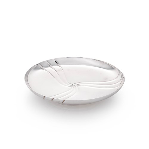 Lot 563 - A George VI silver standing dish, mark of A.E.Jones