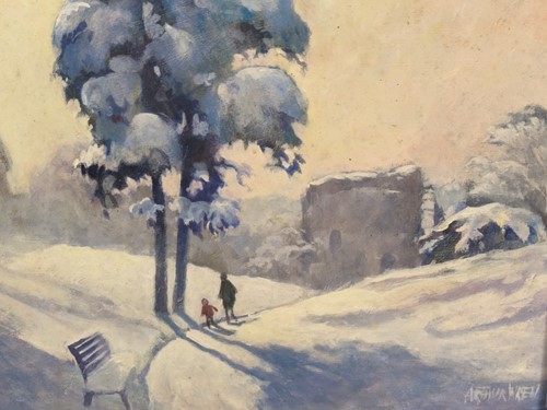 Lot 427 - A group of three 20th century paintings