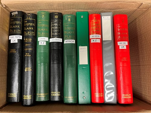 Lot 303 - World stamp collection mainly in SG albums,...