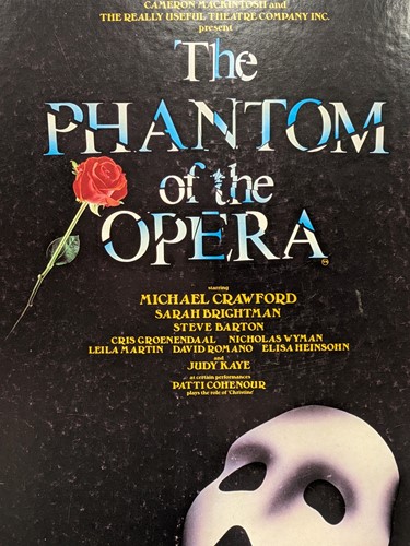 Lot 619 - A Phantom of the Opera poster and programme