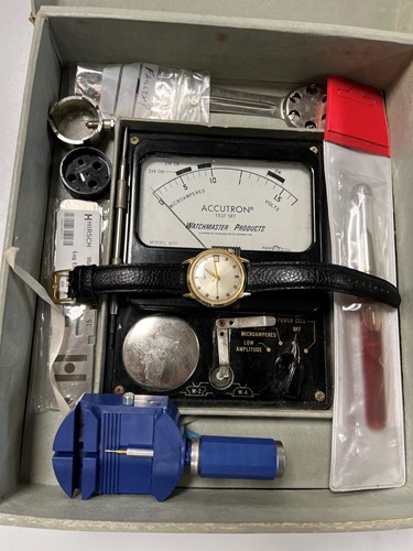 Lot 371A - A Bulova Accutron service kit, together with...