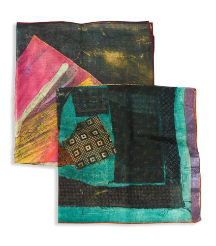 Lot 167 - Frank Bowling OBE, RA (1934-), two limited edition Tate Modern pocket squares