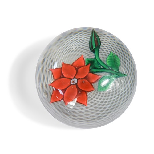 Lot 2 - Attributed to the New England Glass Company, a glass paperweight
