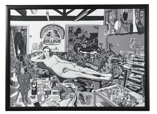 Lot 176 - Sir Grayson Perry CBE, RA (1960-), Reclining Artist