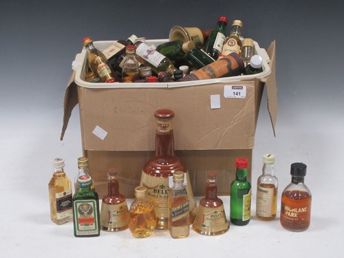 Lot 141 - Collection of approx. 60 mixed whisky...