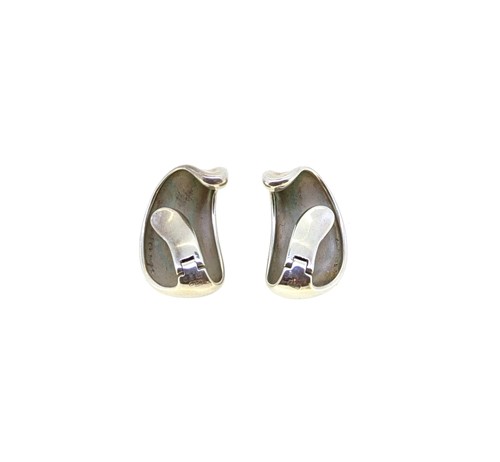 Lot 7 - Minas Spiridis for Georg Jensen - A pair of ear cuffs