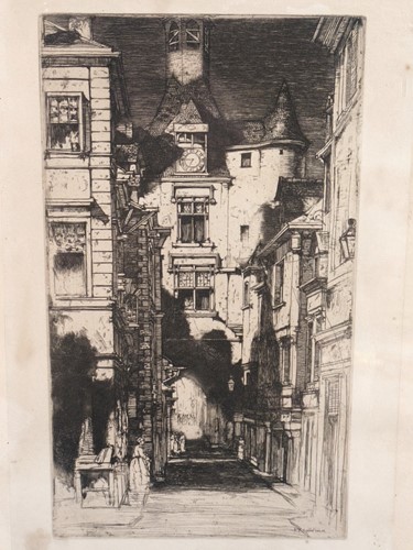 Lot 403 - Sir David Young Cameron (British, 1865-1945)