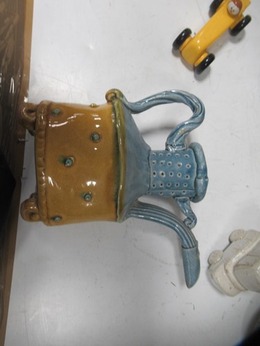 Lot 7 - Jan Beeny, a ceramic model of a dog
