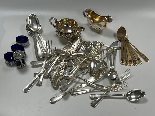Lot 375 - A collection of continental metalwares items...