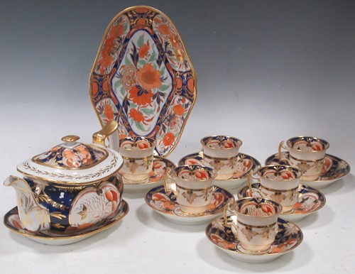 Lot 239 - A collection of 19th century imari porcelain...
