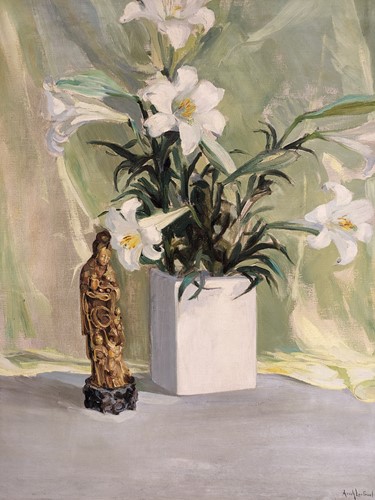 Lot 414 - Arrah Lee Gaul (1888 - 1980) Still life of...