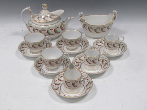 Lot 195 - A Barr Flight & Barr tea and coffee service,...